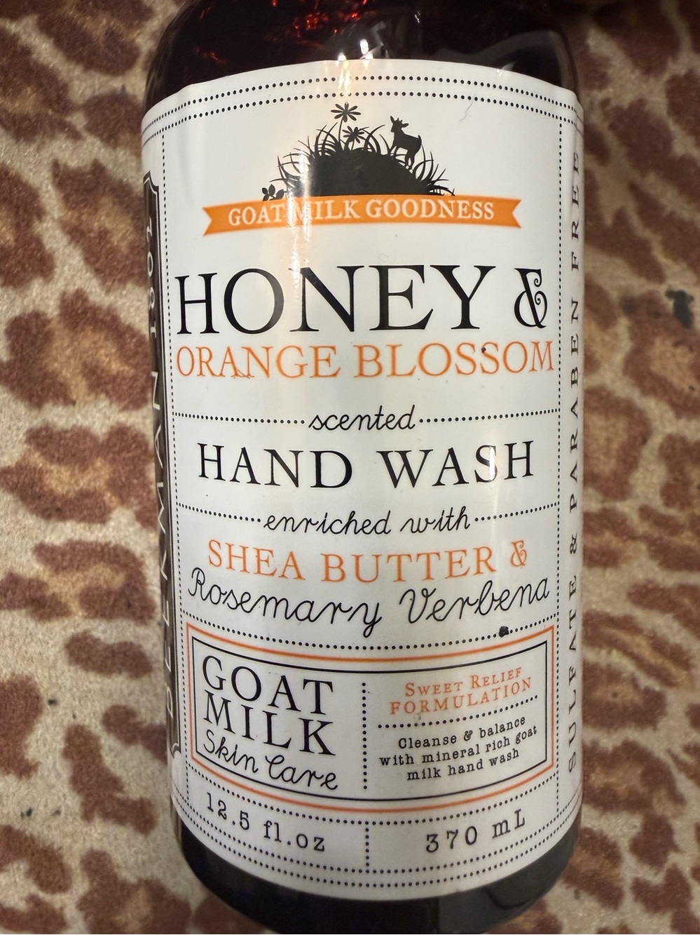 Beekman 1802 Honey & Orange Blossom Goat Milk Hand Wash 12.5 oz